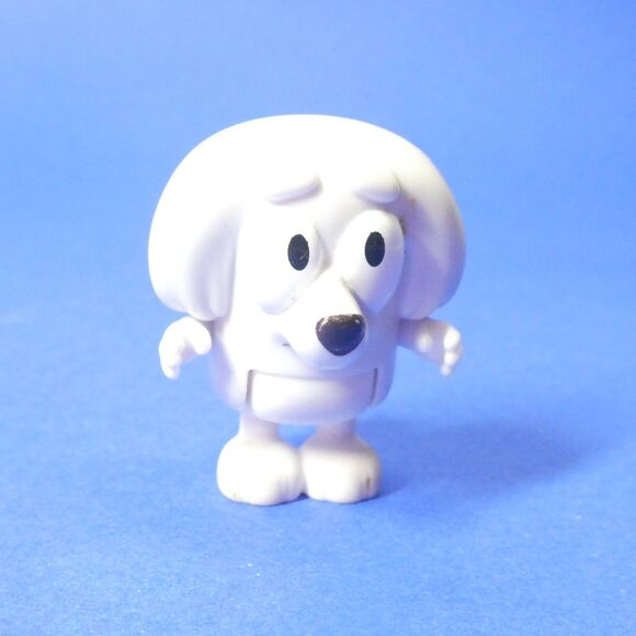 Bluey Friend Lila Maltese White Dog Figure 2" - Picture 4 of 7